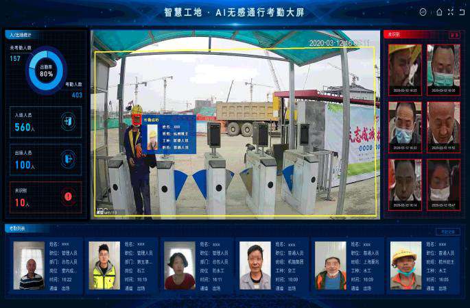 工地AI無感智能考勤系統(tǒng):提升施工管理效率的新選擇 工地AI無感智能考勤系統(tǒng):提升施工管理效率的新選擇